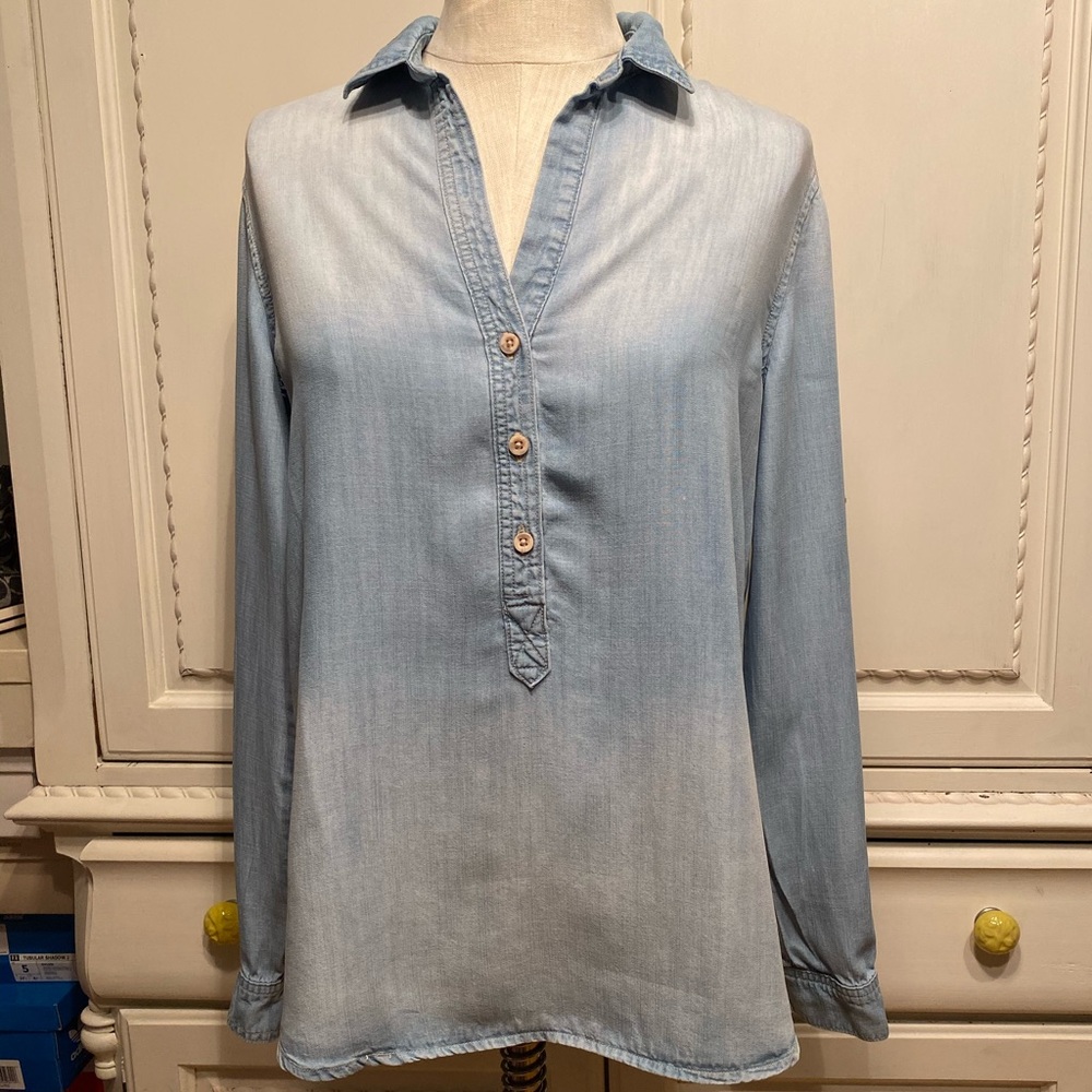 Bella Dahl Jean Shirt Size S